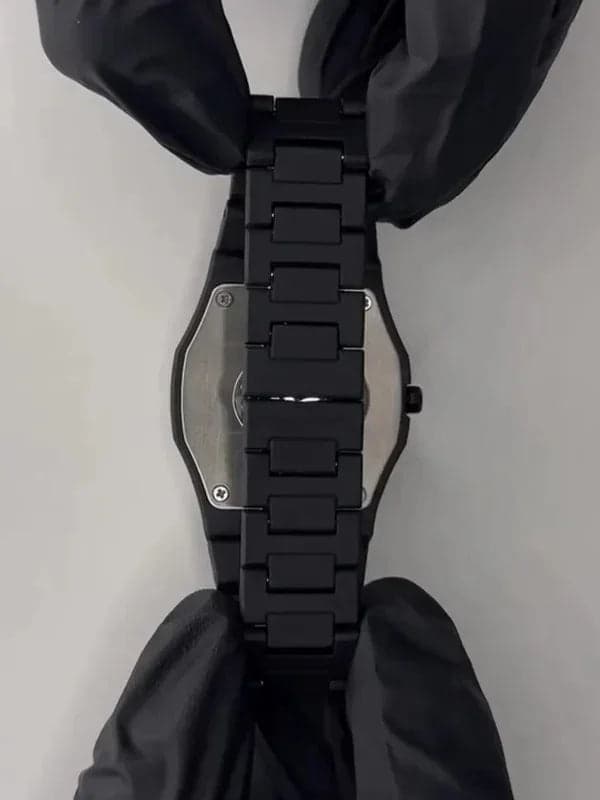 Arabic Aura Watch – Limited Edition All Black | Ultra-Light 44g Premium Fiber Strap